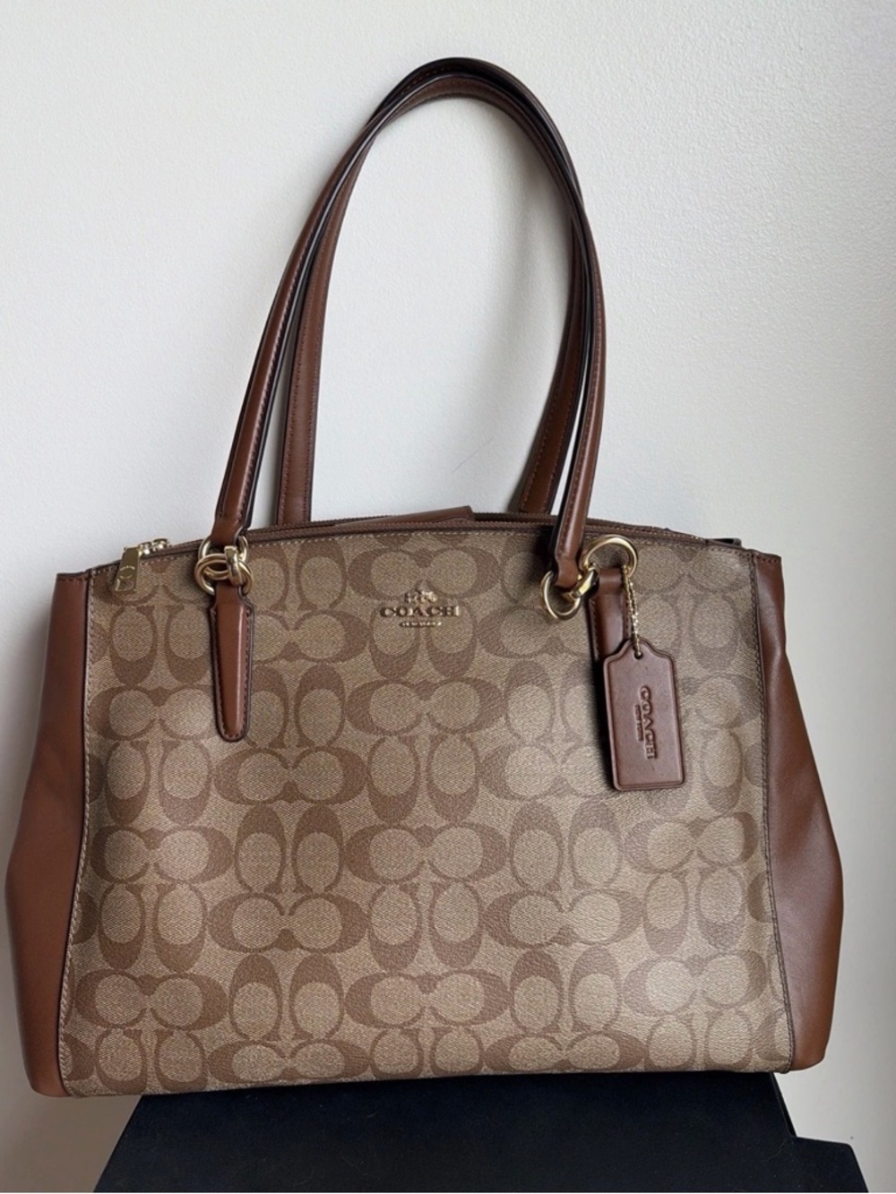 Coach Signature Christy Carryall F58305